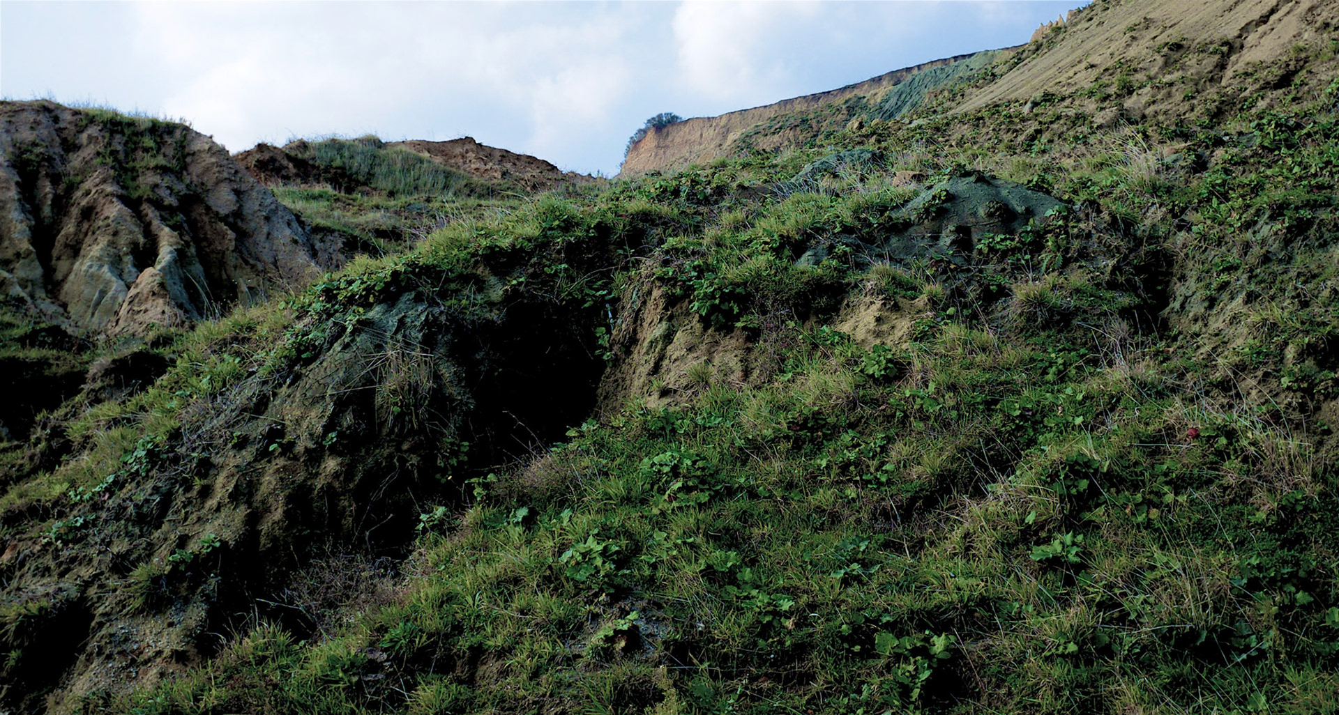 Yeniköy: abandoned opencast mine-workings