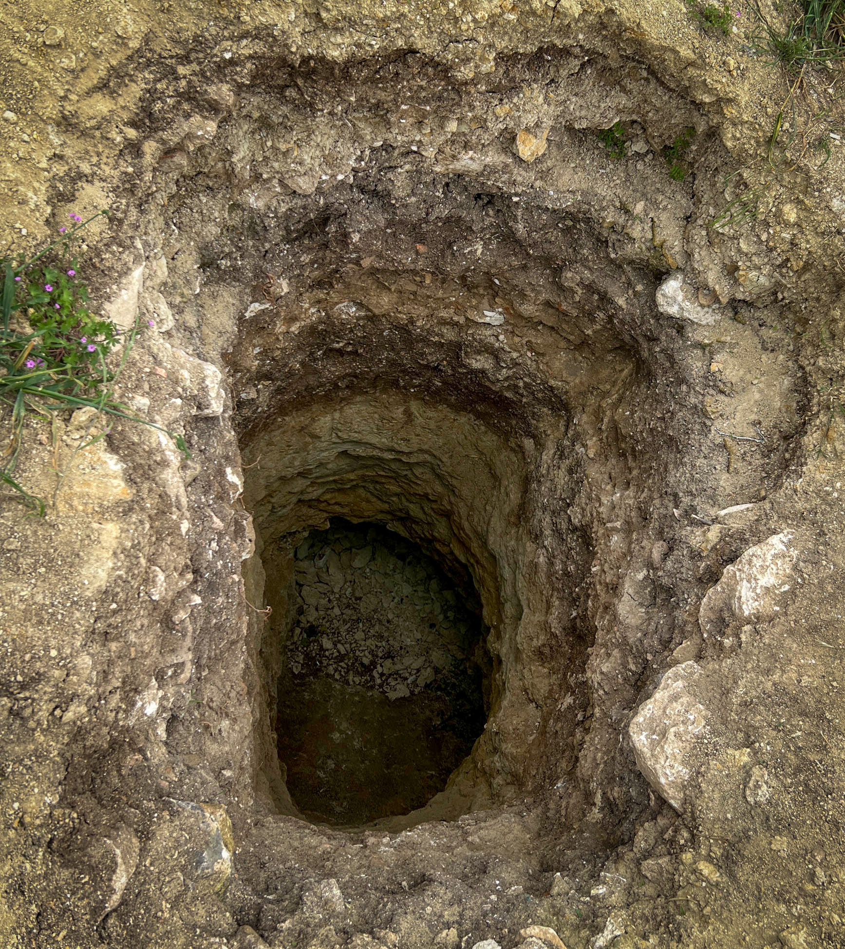 Filiboz ancient site: a treasure-hunter's pit