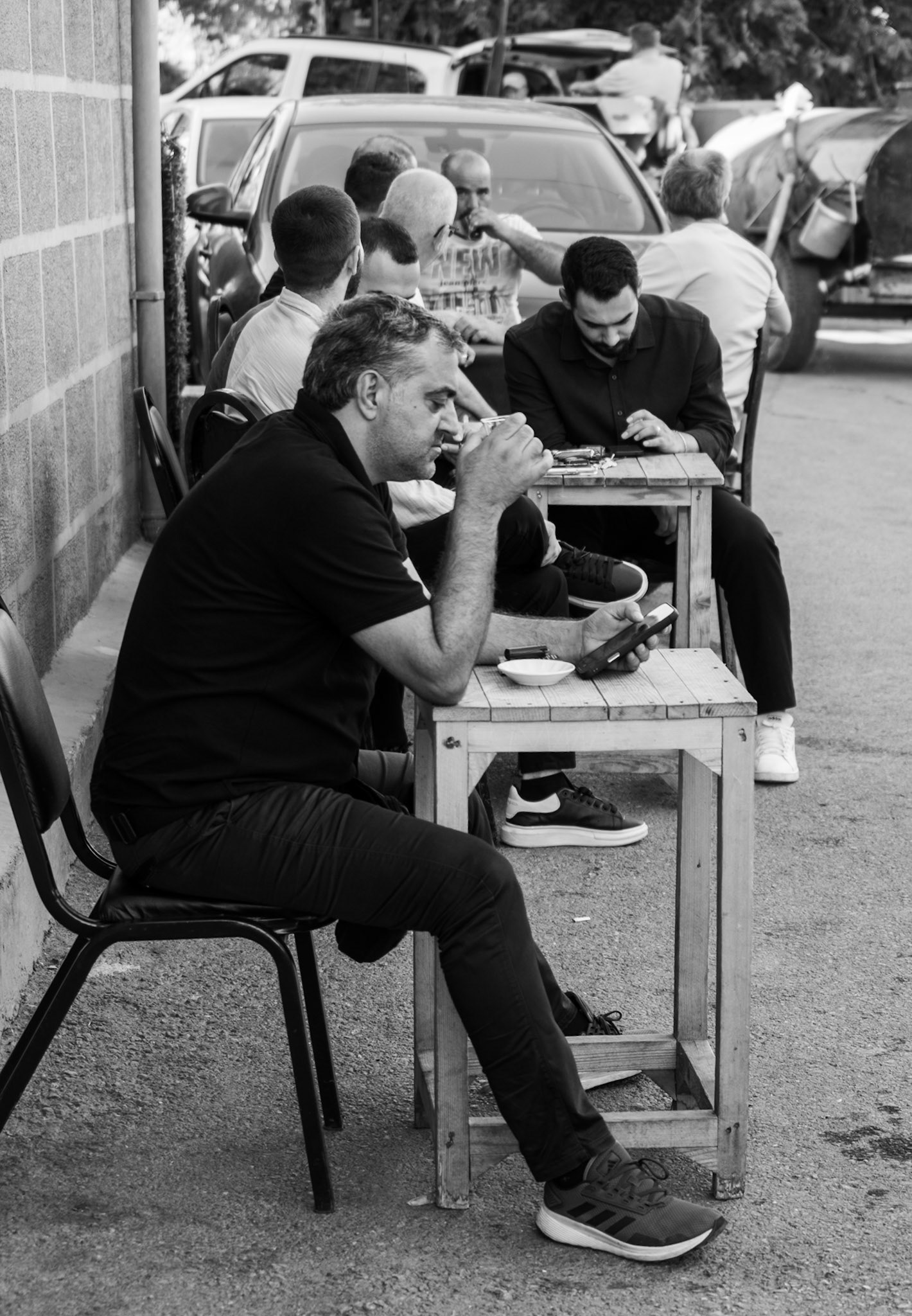 Paşaköy: tea-house spillover