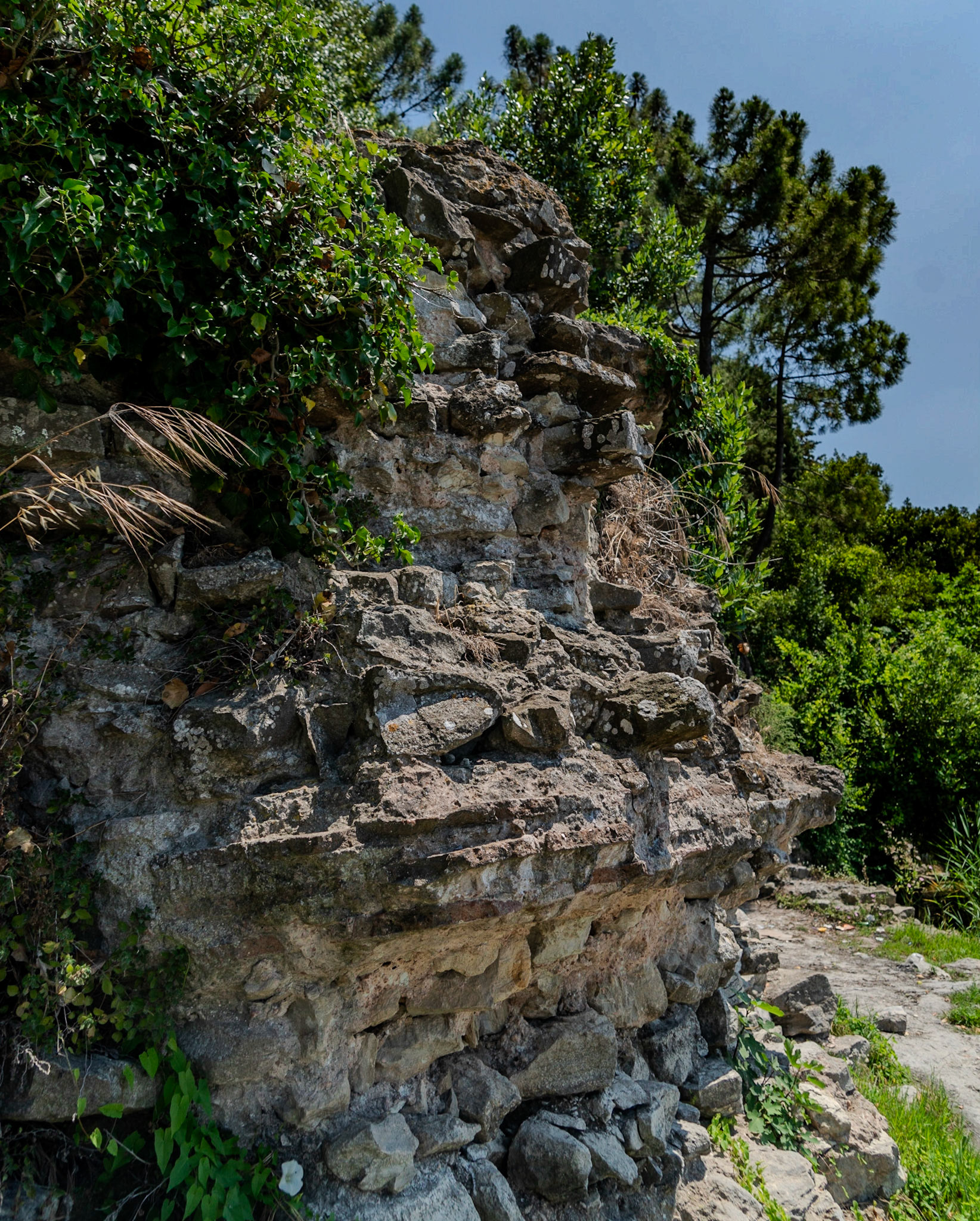 Trikos fort: old wall
