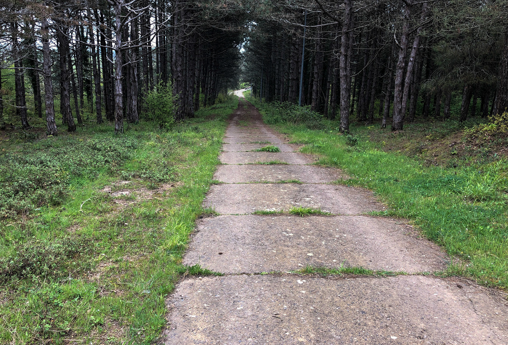 Kılıçlı Köyü: former military road