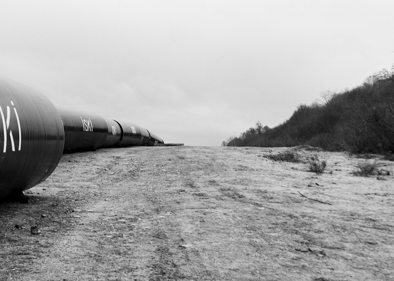 between Kozu Deresi valleys and Mahmut Şevket Paşa: İSKİ pipes