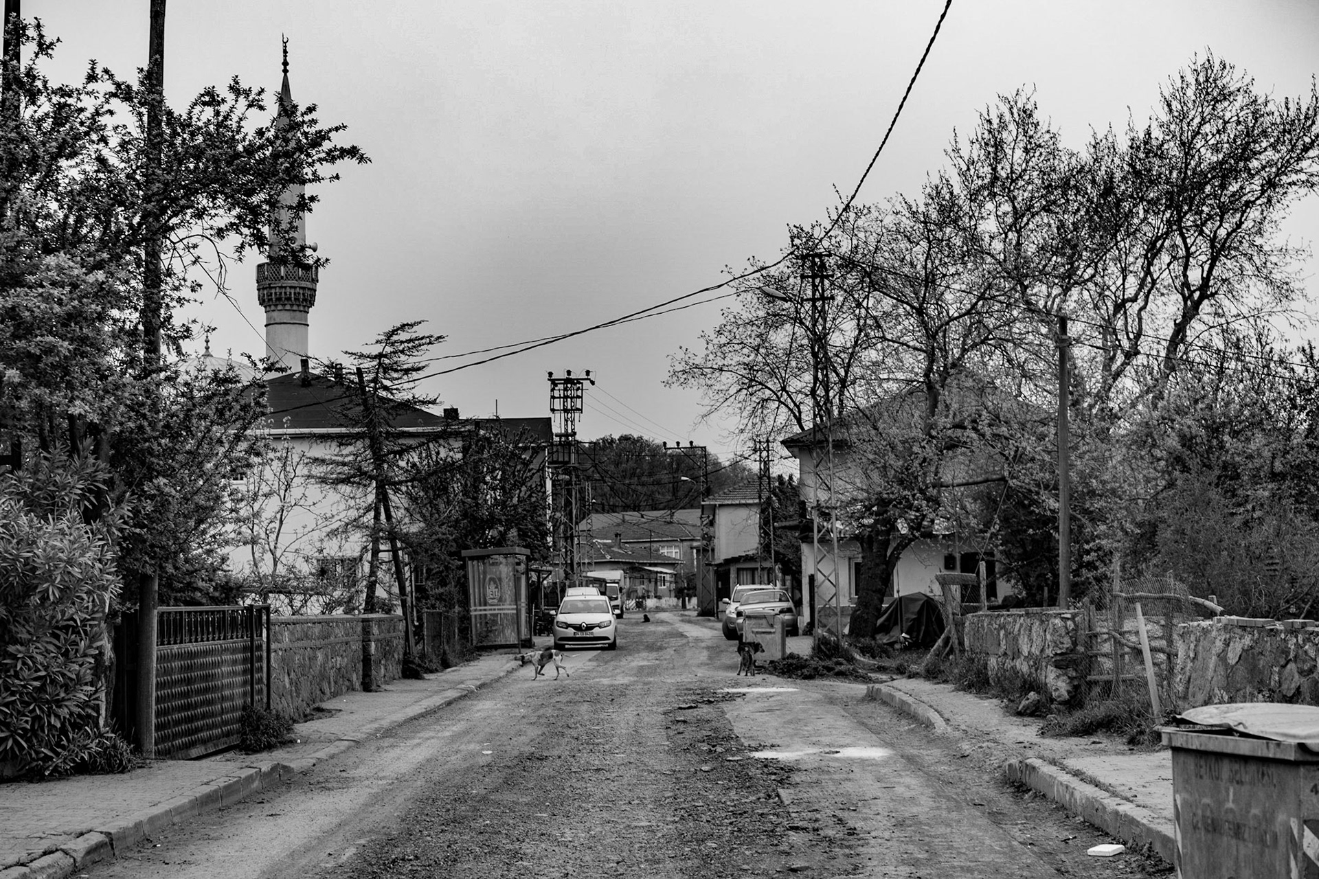 Kılıçlı Köyü: main street