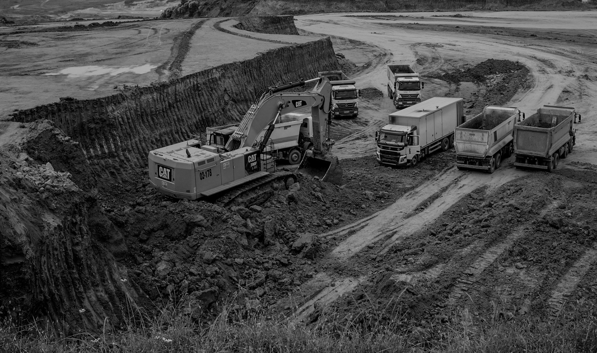 Yeniköy: Istanbul Airport under construction where once there were abandoned opencast mine-workings