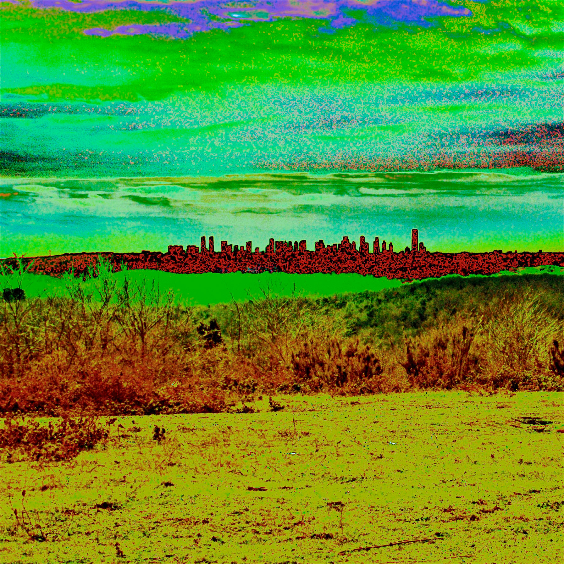 between Kaynarca &amp; Akbaba: a very slightly manipulated view of Maslak