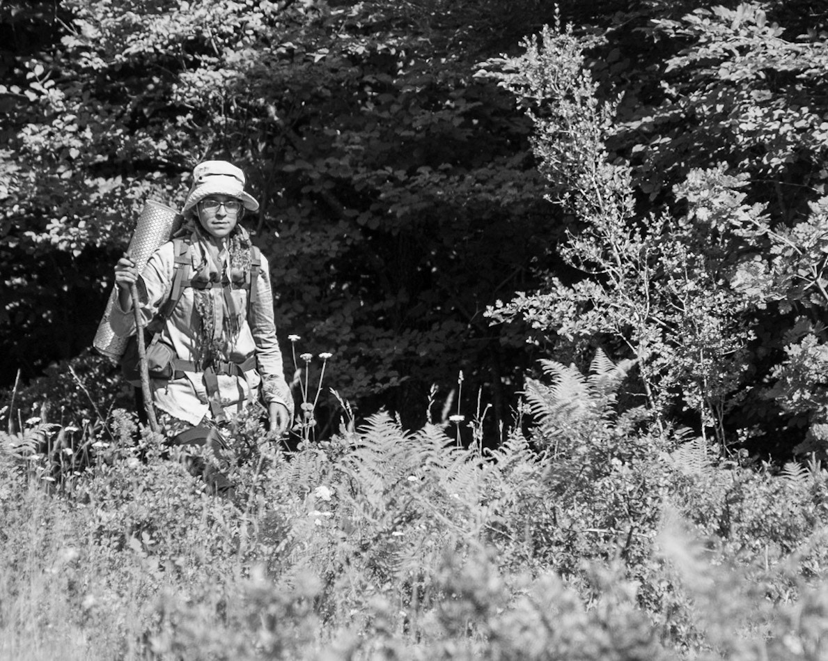 Sarıkavak hill: pensive Fatemah