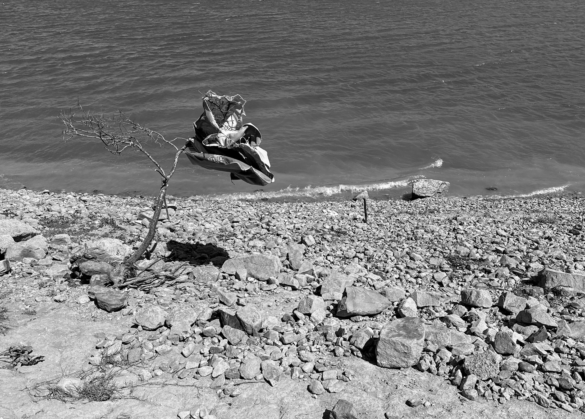 western Ömerli reservoir: totem