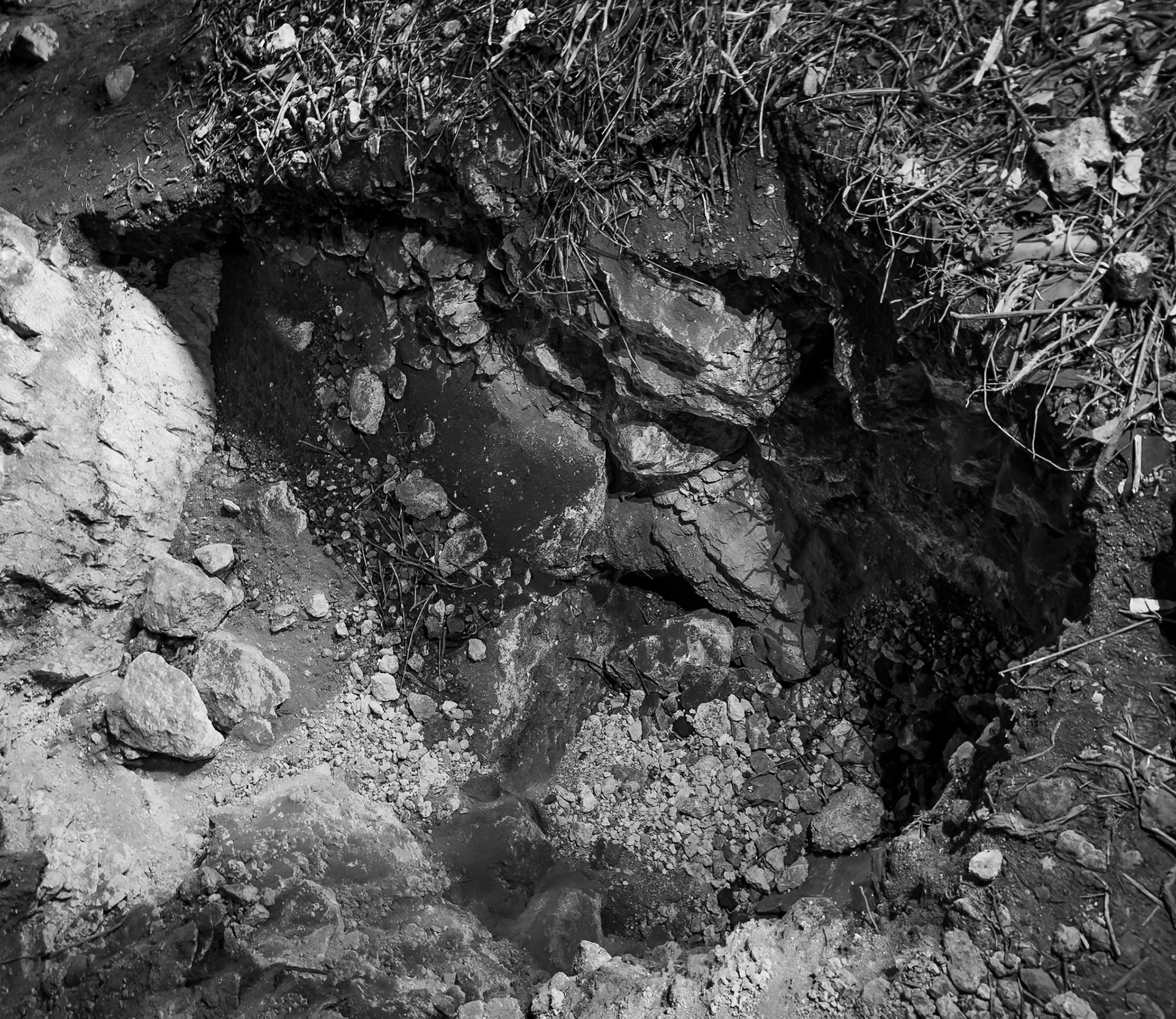 Yarımburgaz cave: new pit
