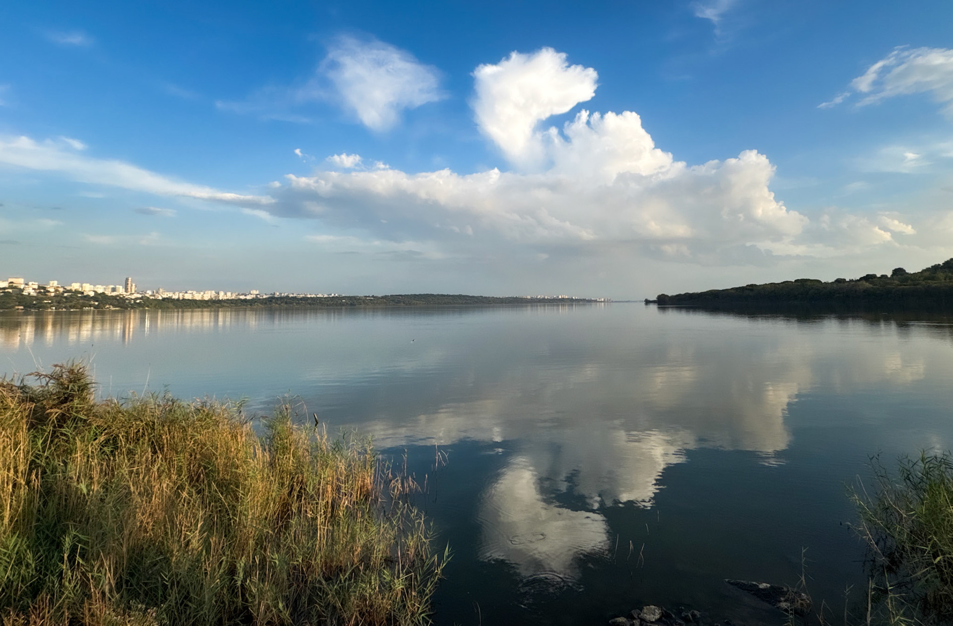 Küçükçekmece northwestern marsh: view south