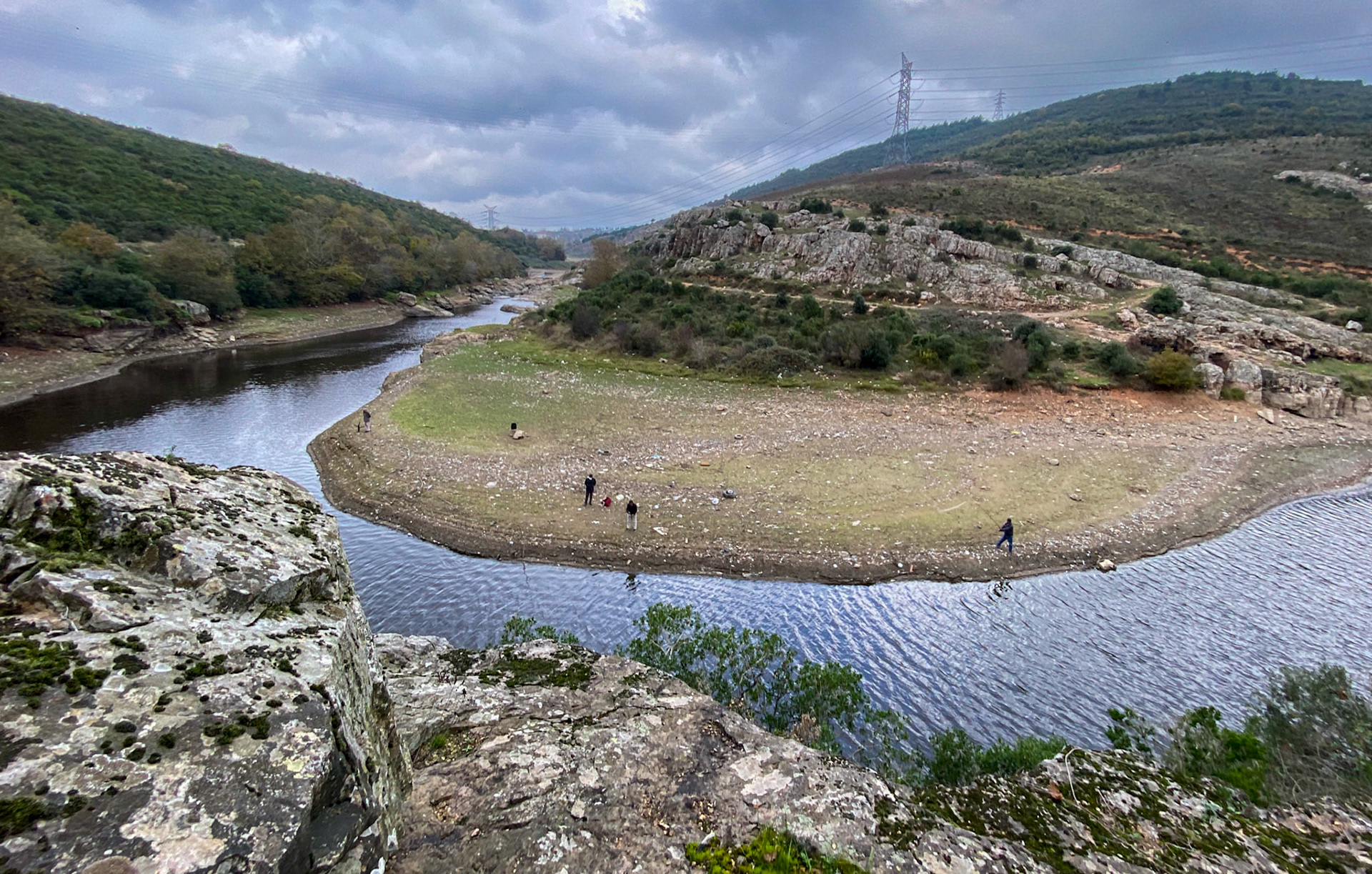 Paşaköy gorge: view west looking towards Paşaköy