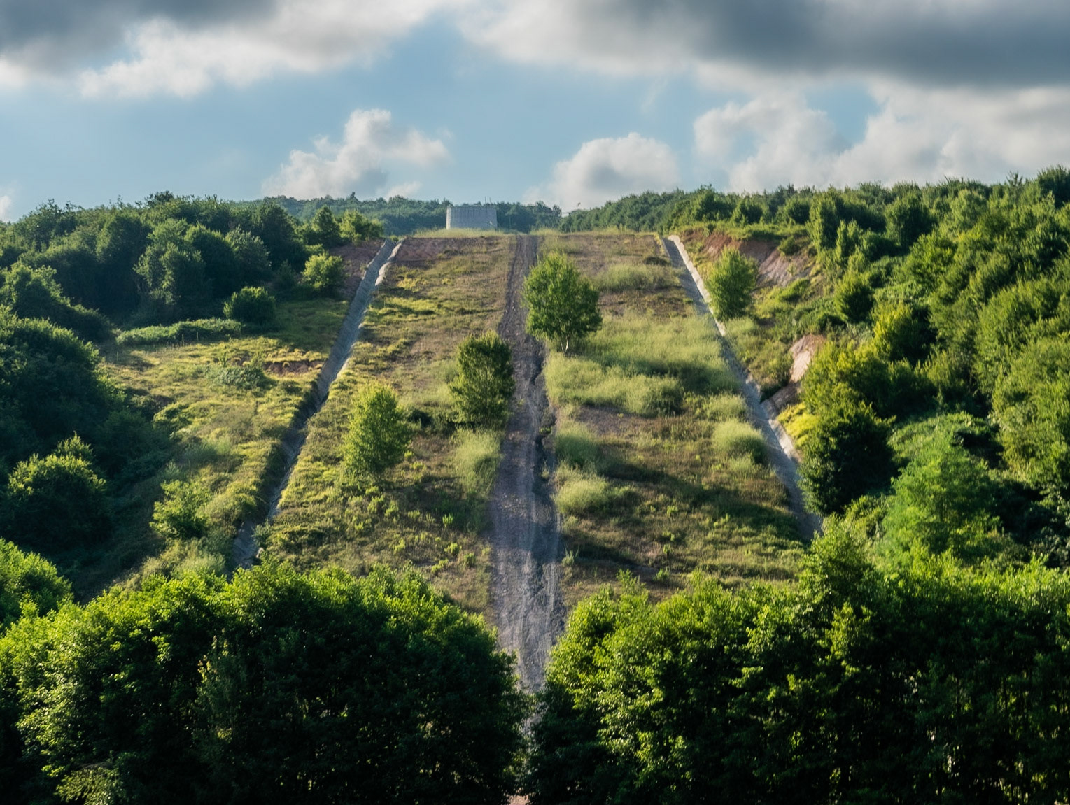 Ömerliköy watermain route: a slow rollercoaster heading west