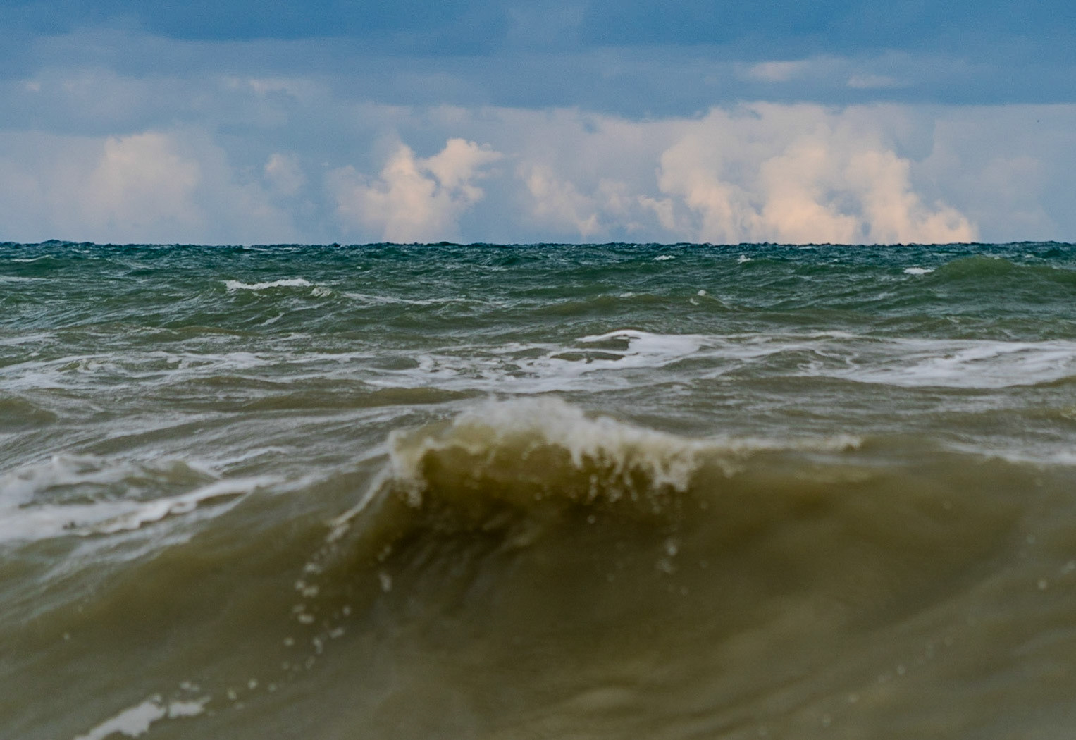 Karaburun beach: Black Sea cloudscape