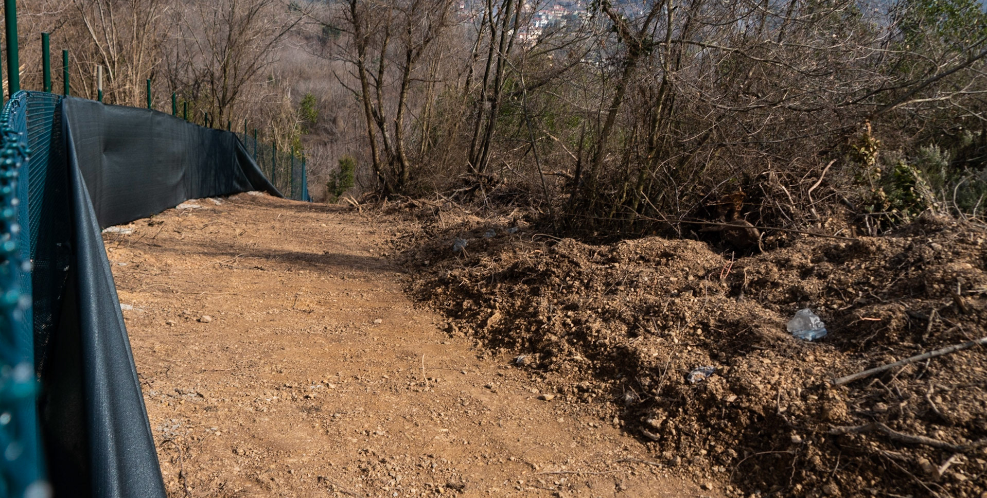 Kaymakdonduran woods: northern fence