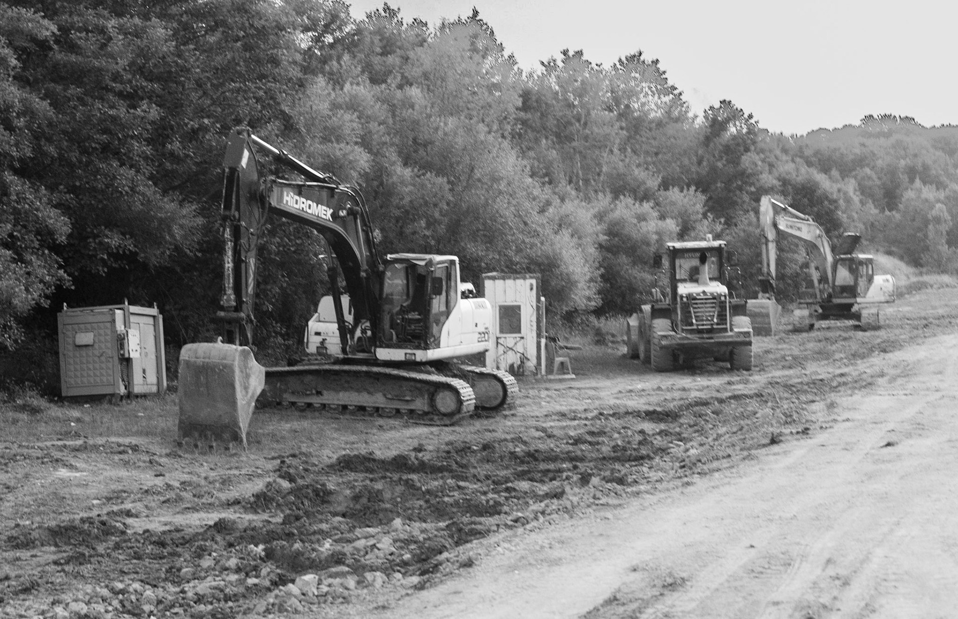 Ömerliköy watermain route: İSKİ works