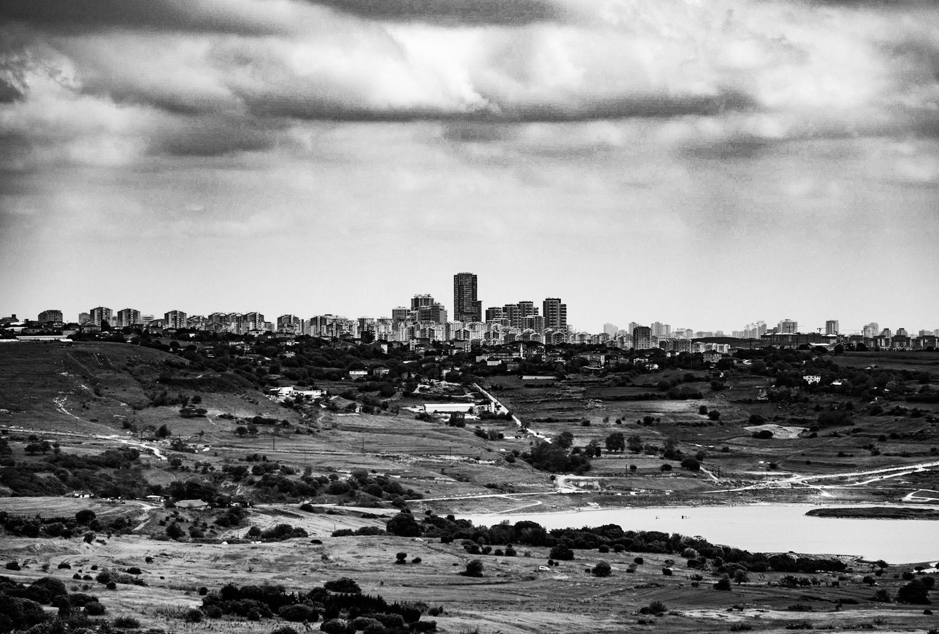Kocabayır hill: view SE towards Kayaşehir