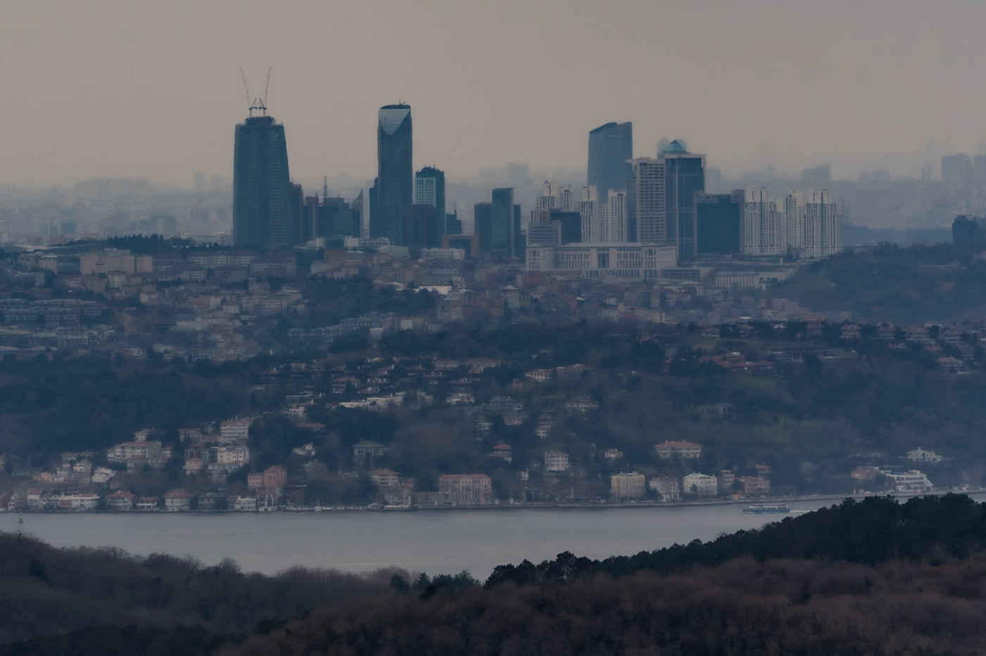 Örnekköy viewpoint: Maslak view