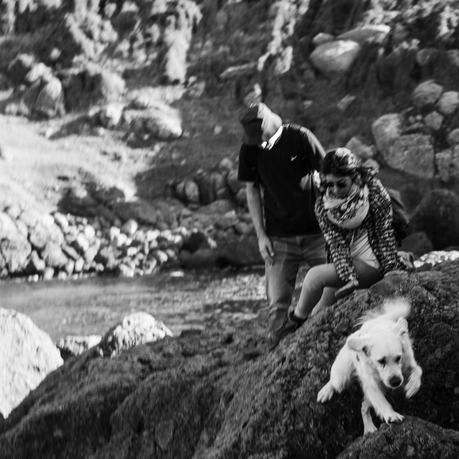 heading west along the line of the Black Sea: leaping Lucia