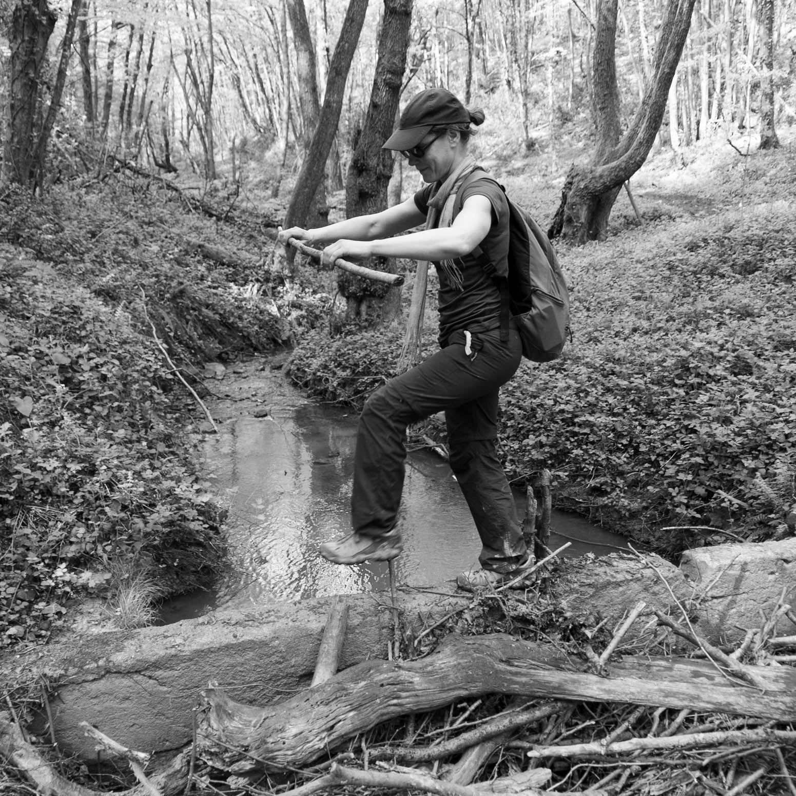 Polonezköy SW forest: stream crossing