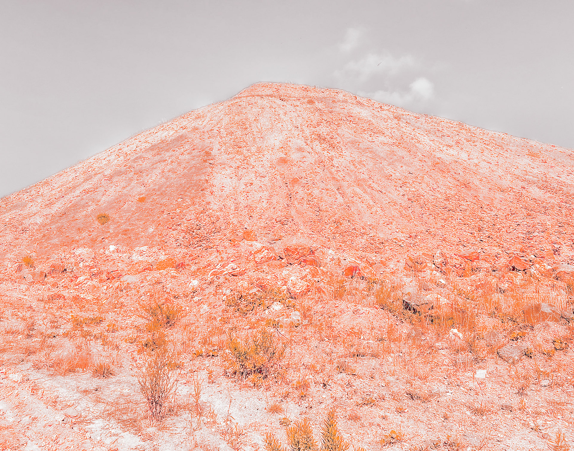 Kurna quarry: slag heap