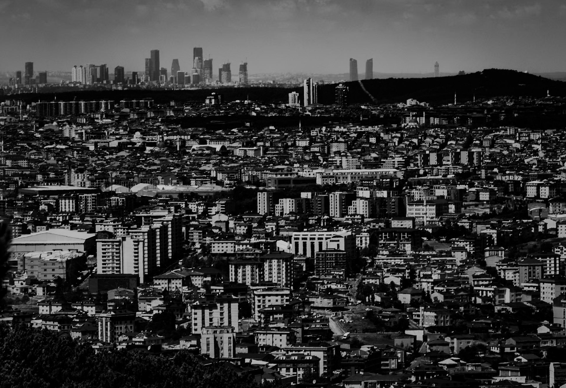 Zirve hills and viewpoints: urban spawl