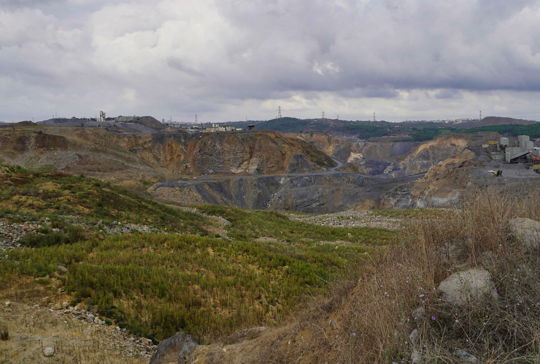 between Sultangazi and Cebeci: mine