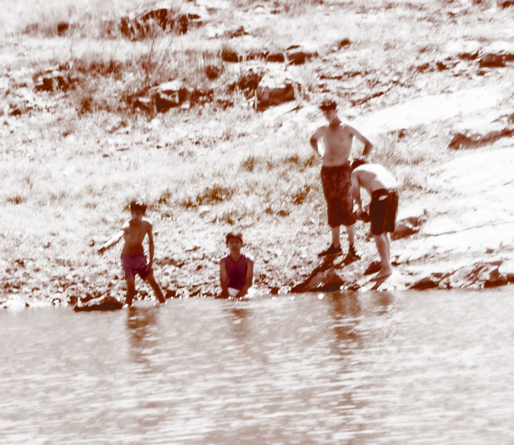 Paşaköy gorge: boys