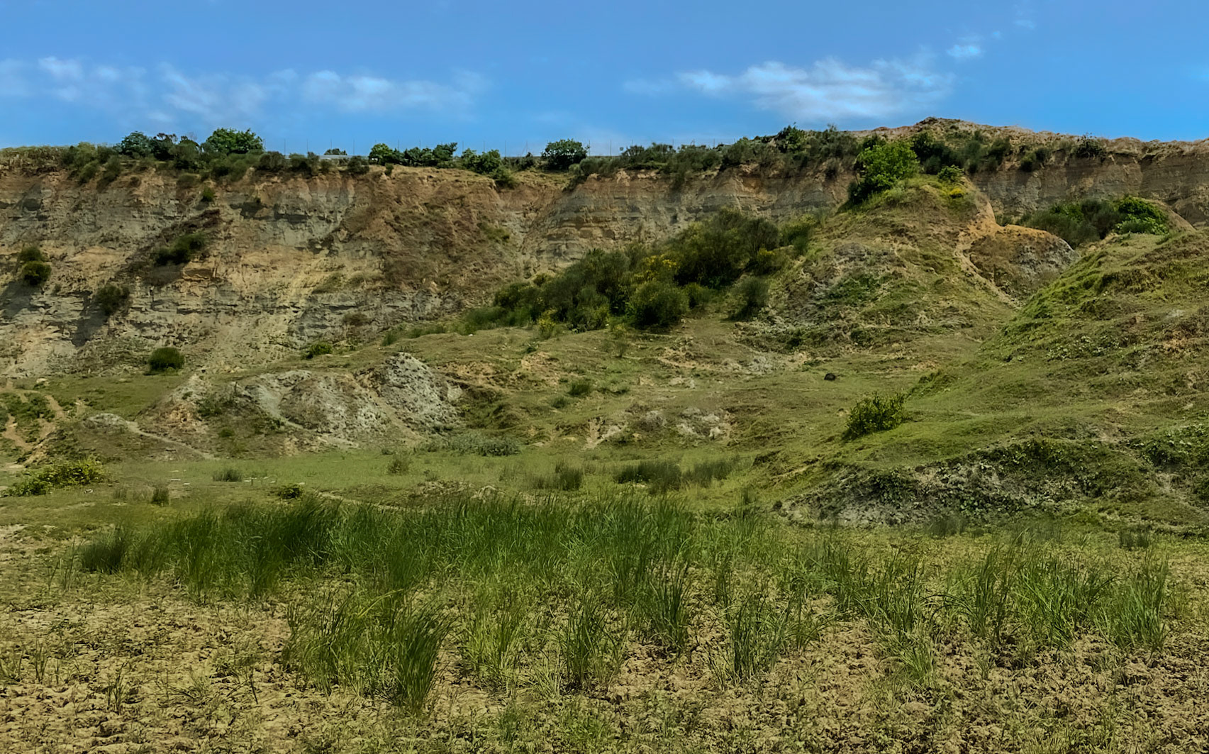 Yeniköy pond: old mine-workings
