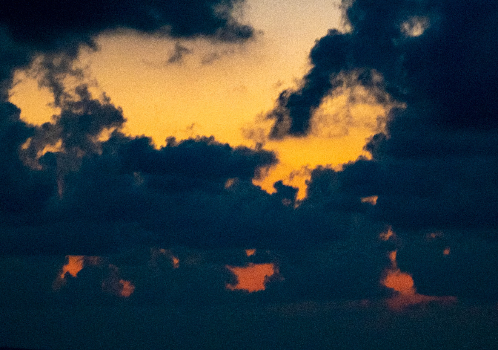 between the English Houses and Riva: sunset