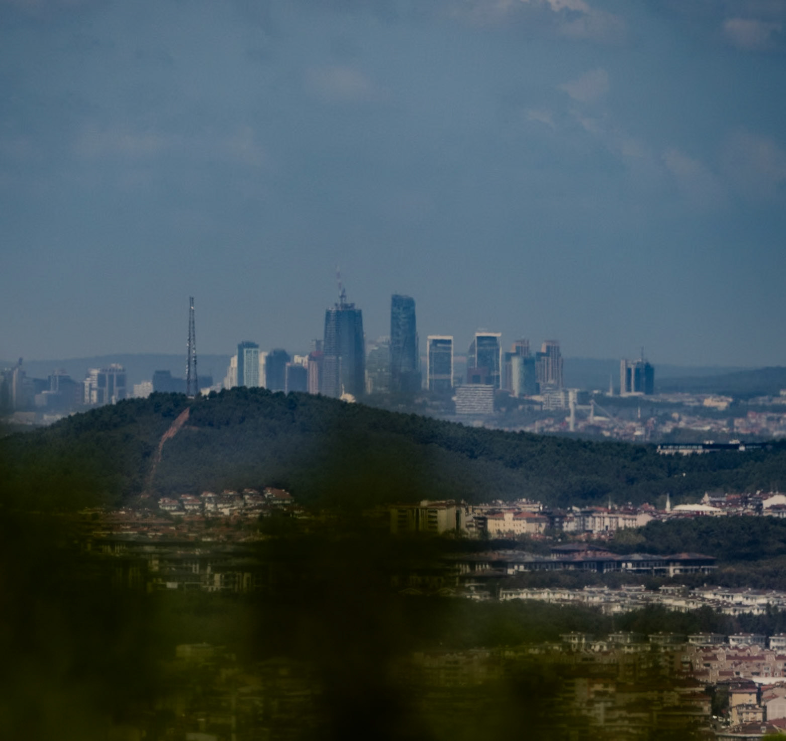 Zirve hills and viewpoints: islands of green in a sea of cement
