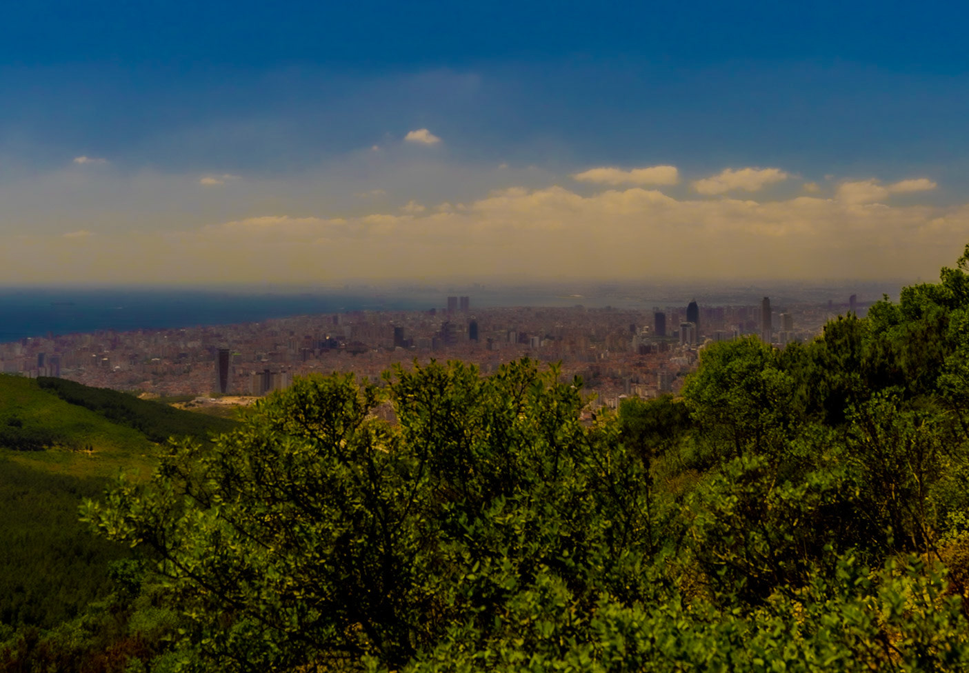 Kayışdaǧ tepesi: view southwest