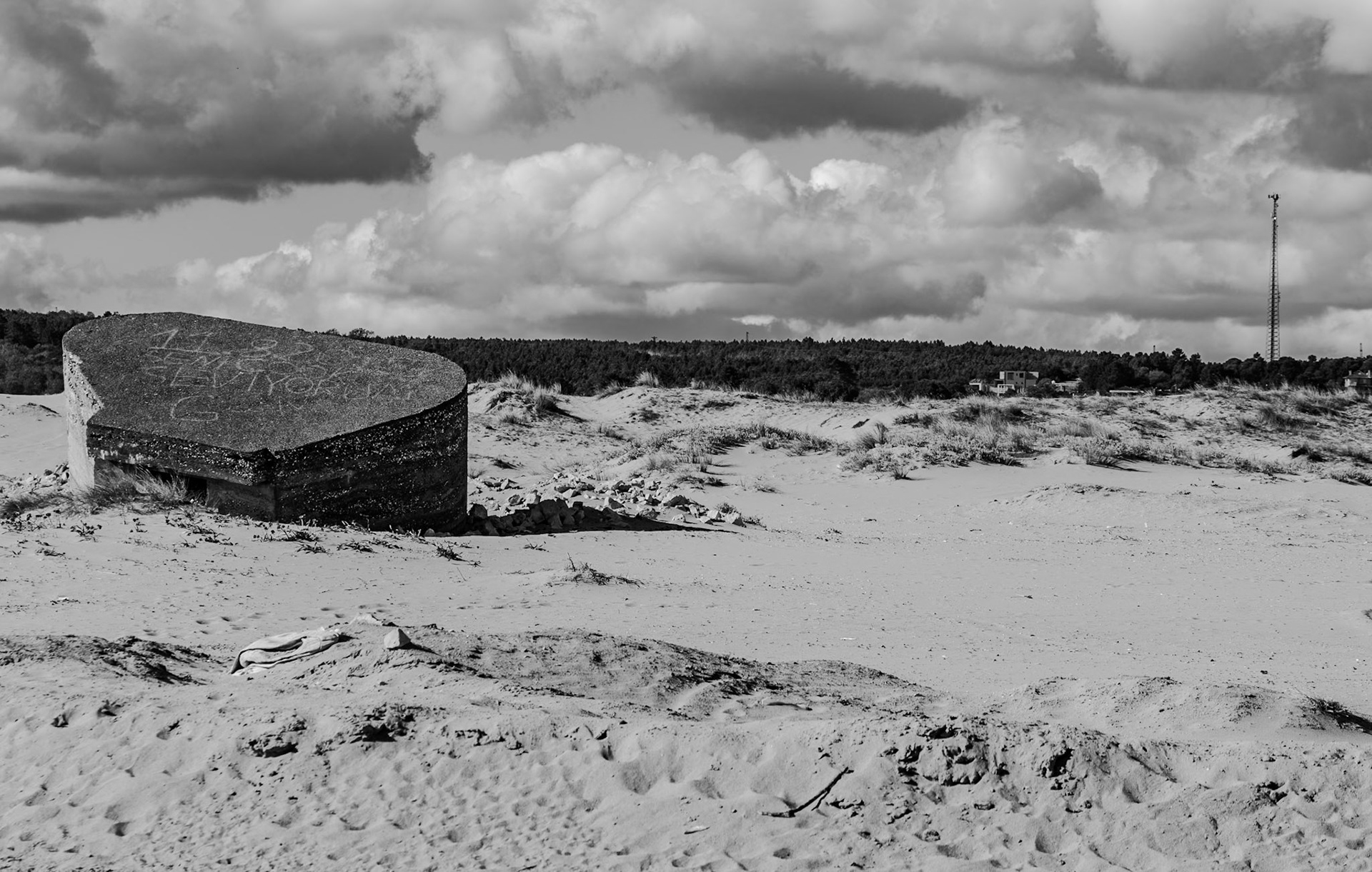 Sahilköy eastern beach: first world war bunker