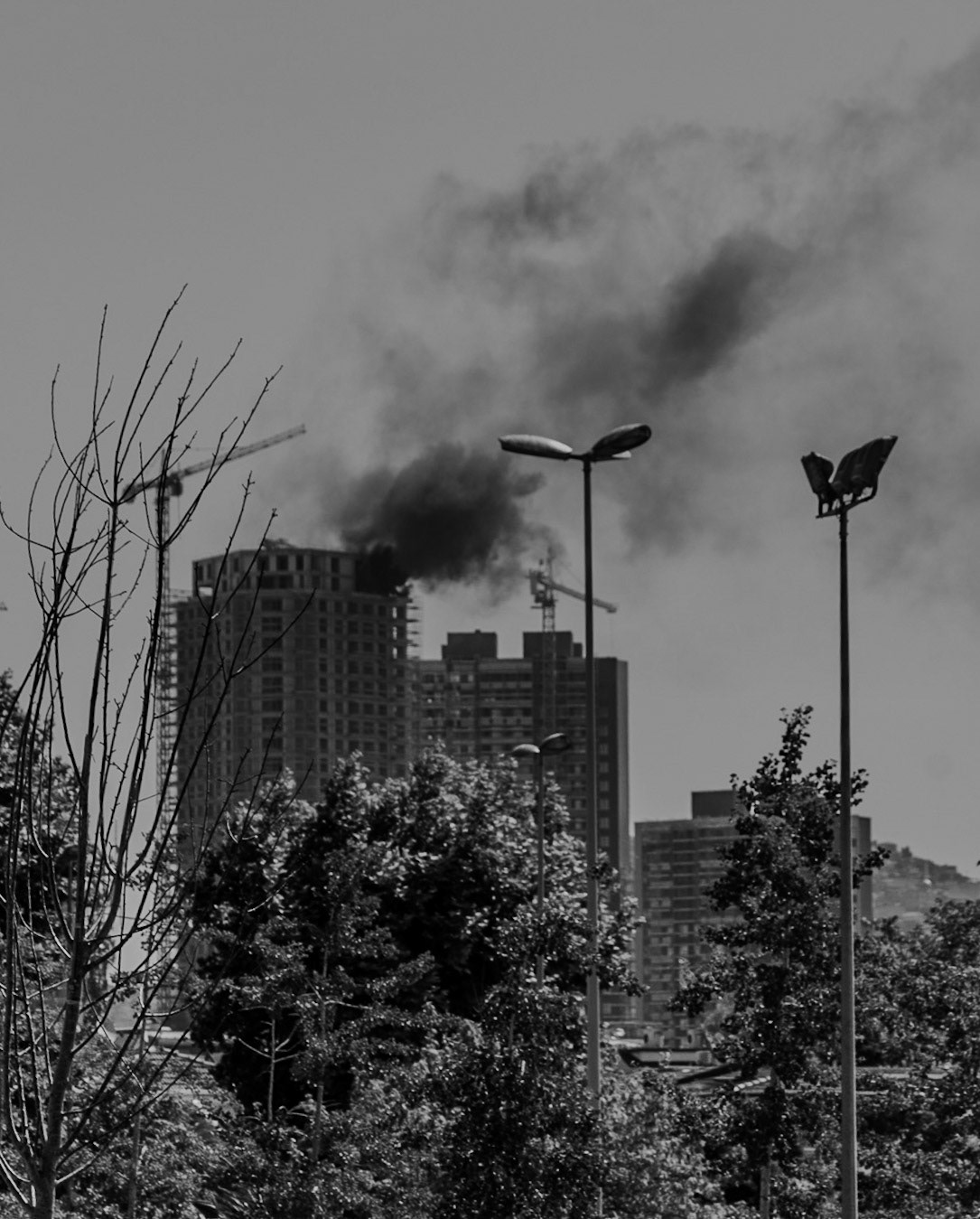 Küçükyalı: construction fire