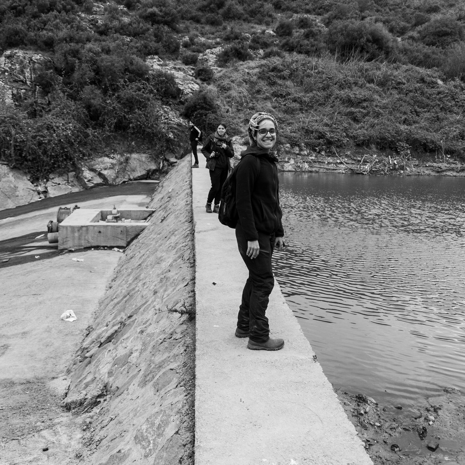 Paşaköy dam: crossing