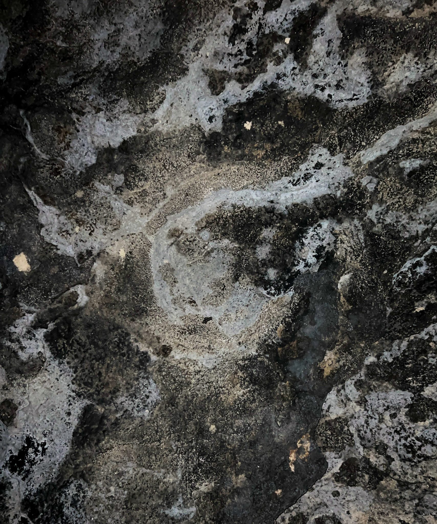 Yarımburgaz prehistoric cave: roof