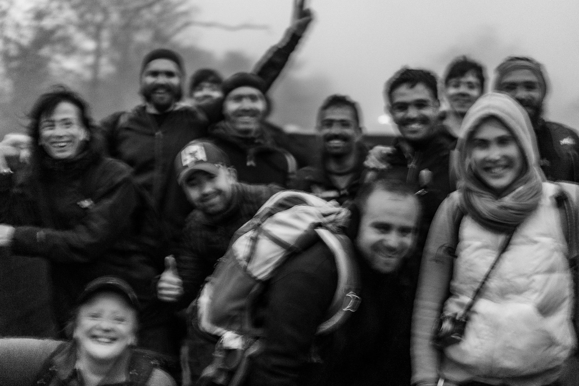 east of Deǧirmen reservoir: salvation takes the form of a freezing dumoer truck