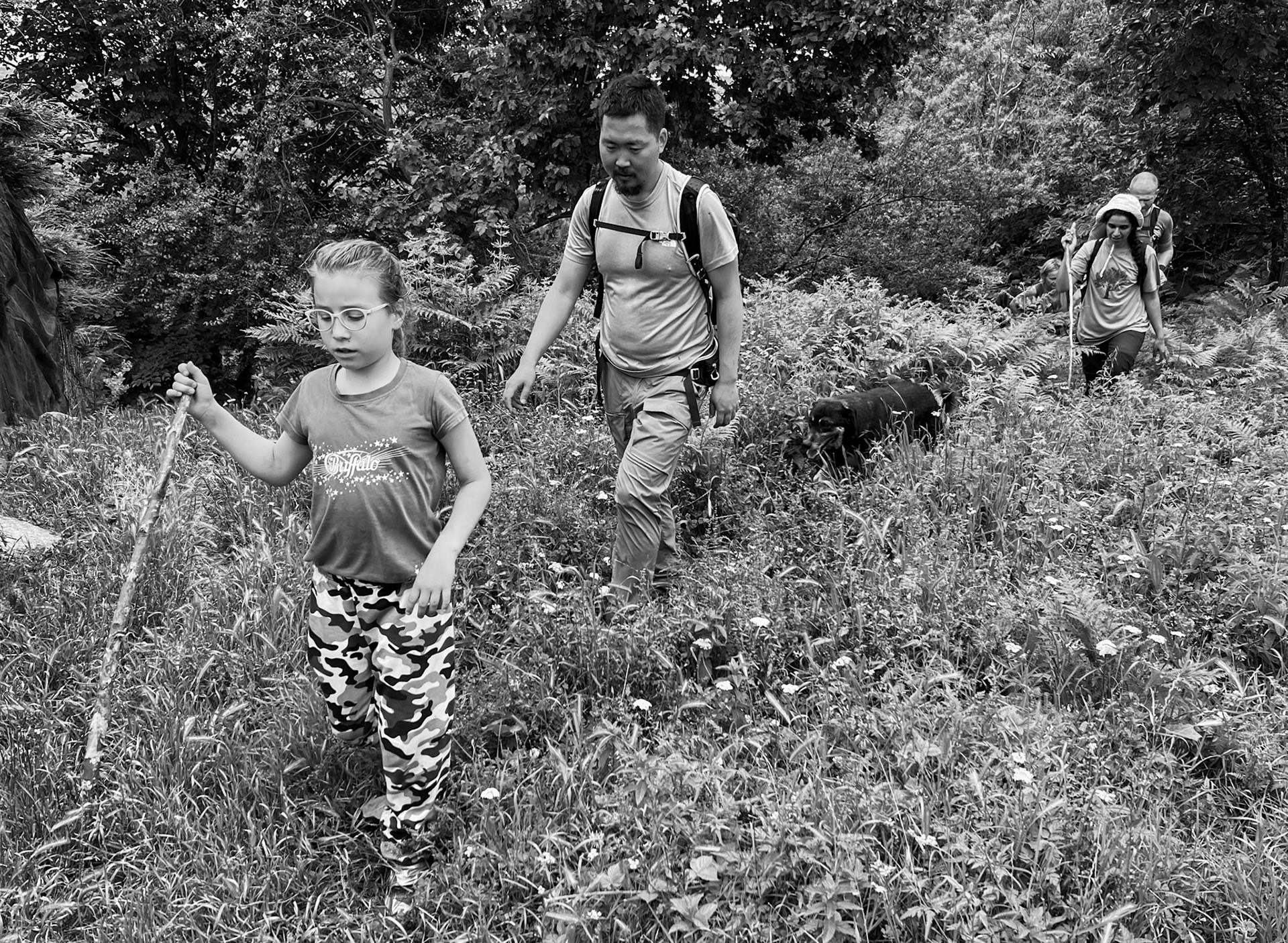 Alibahadır SW descent: hikers
