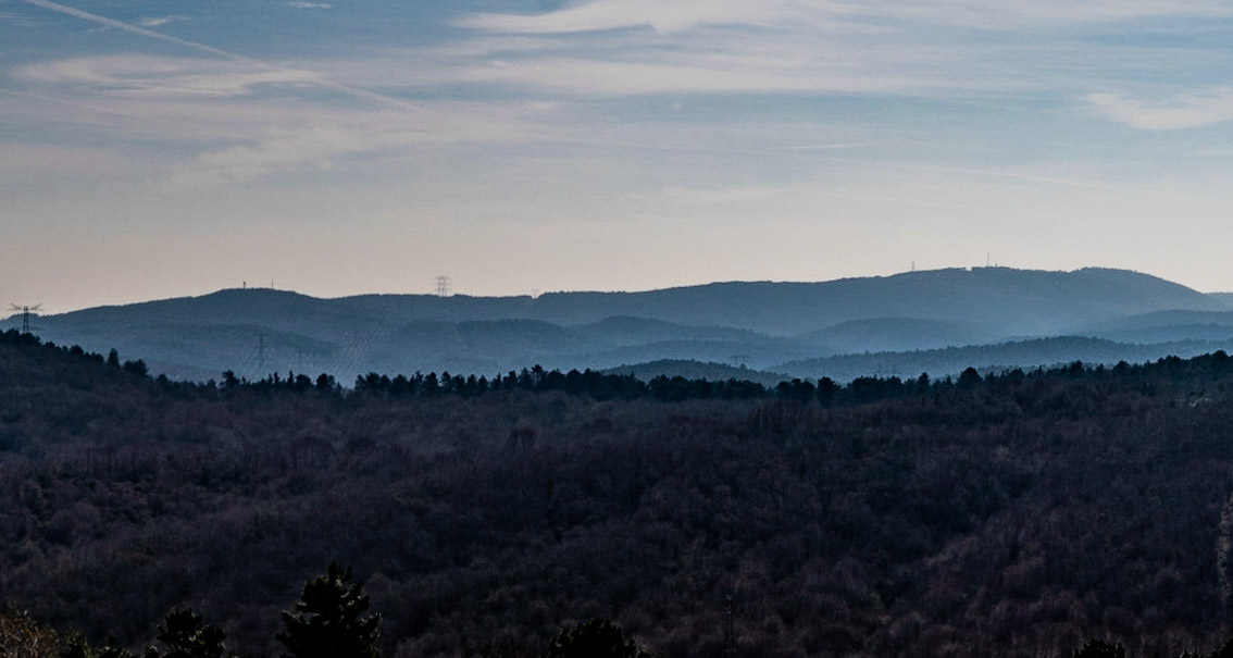 Zerzevatçı hill: view southeast