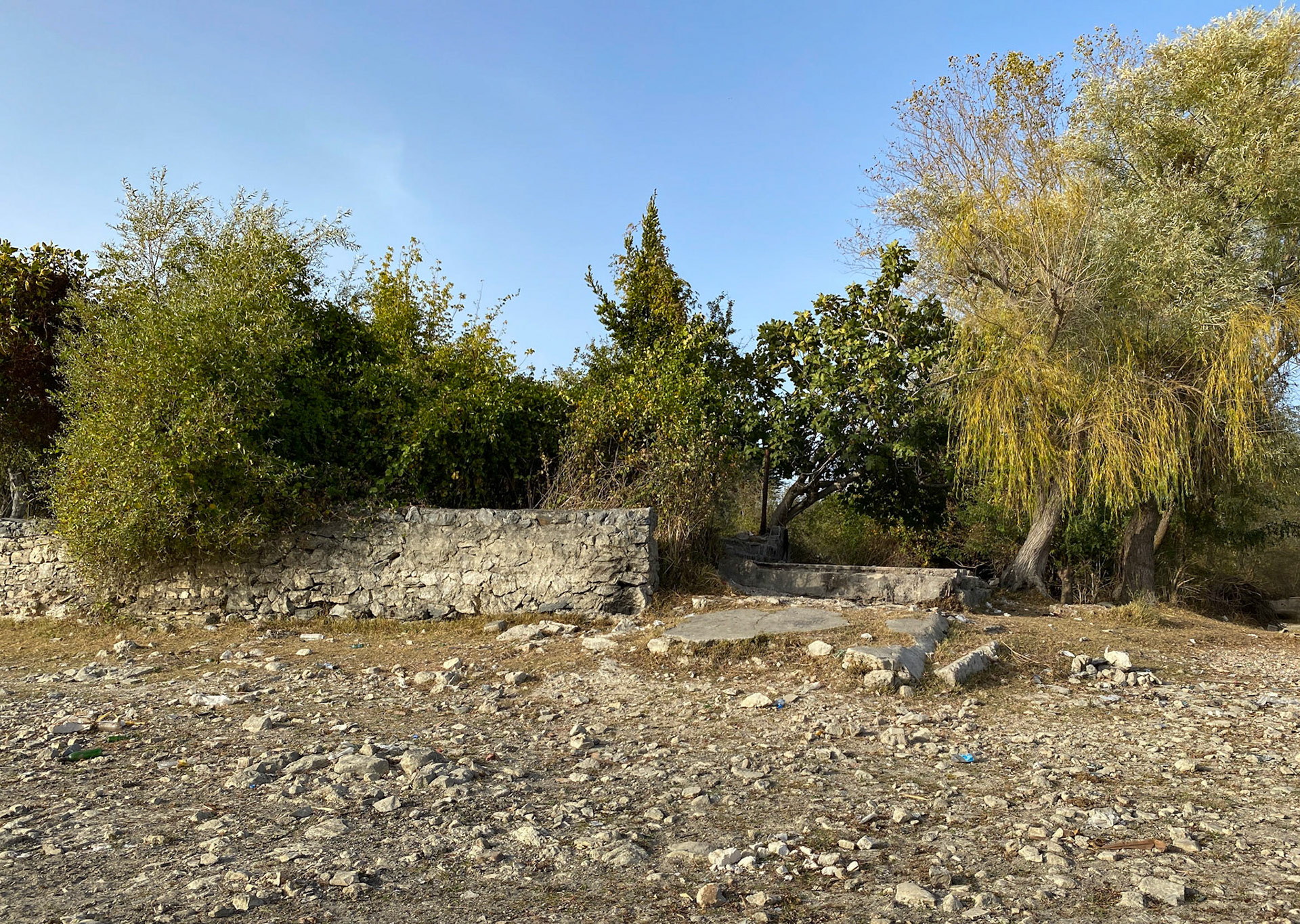 Trikos wall: (not sure if this is part of the old wall or not)