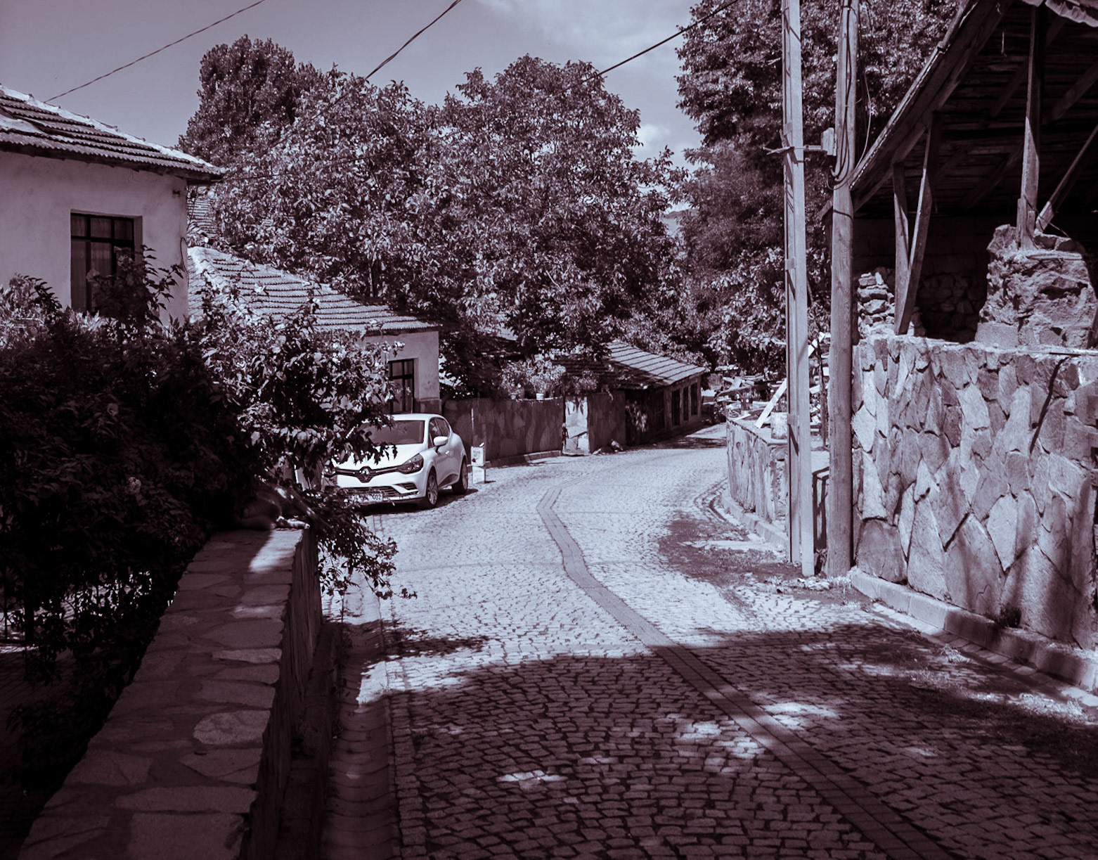 Cebeci: village street