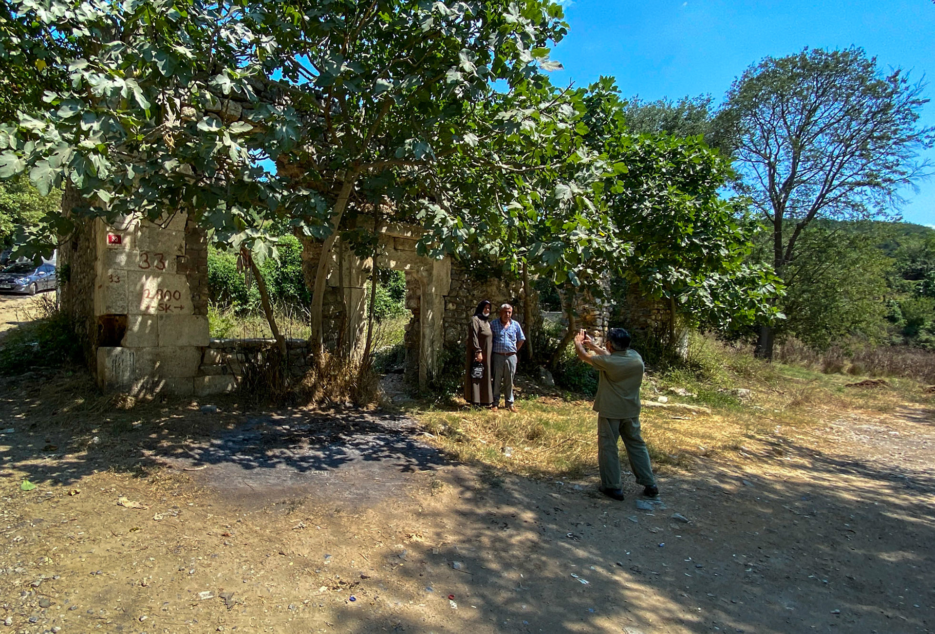 Cebeci: ruined Greek church