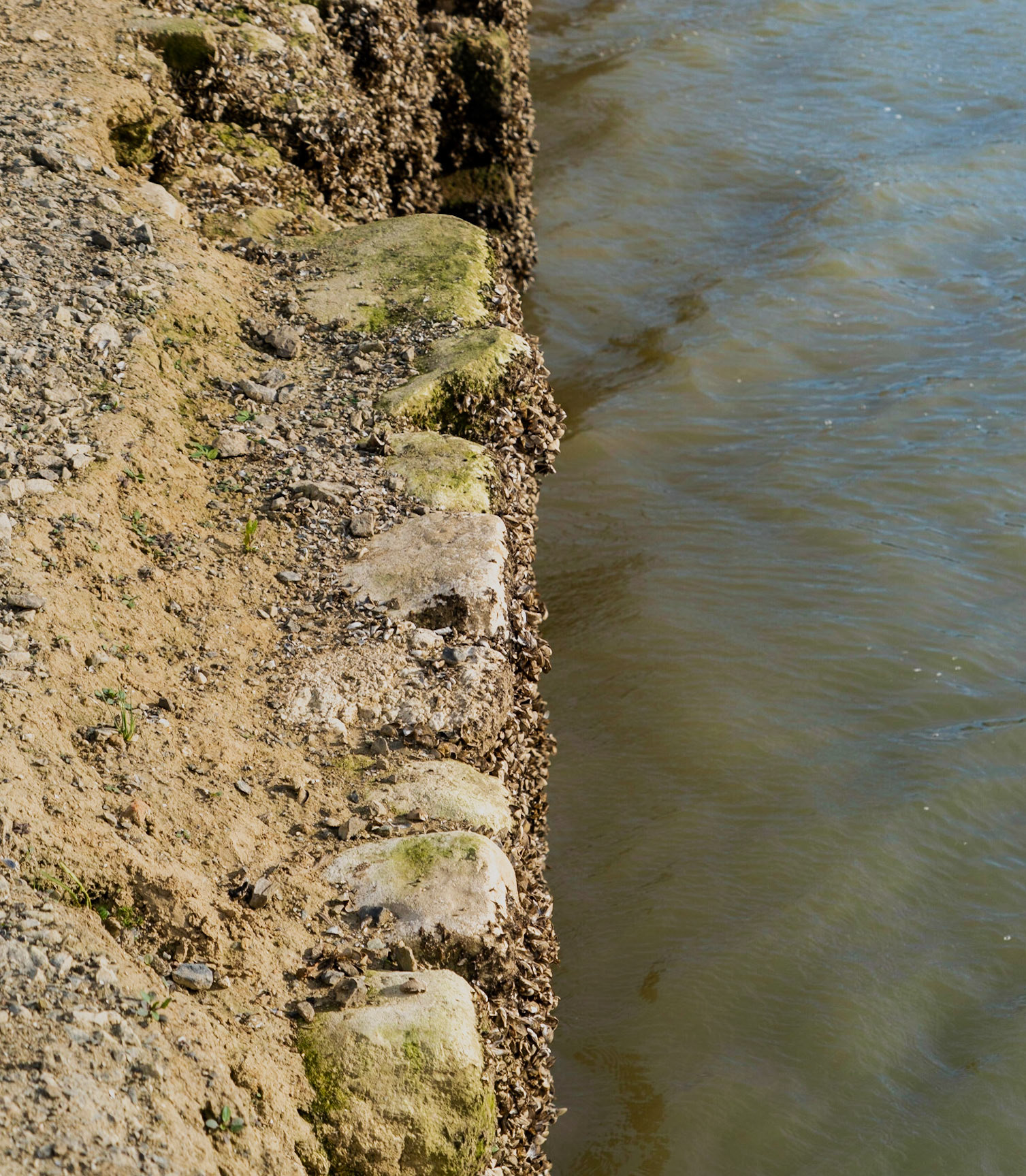 Şamlar: the long-submerged Ottoman bridge in the almost-dry Sazlıdere reservoir bed south of the village