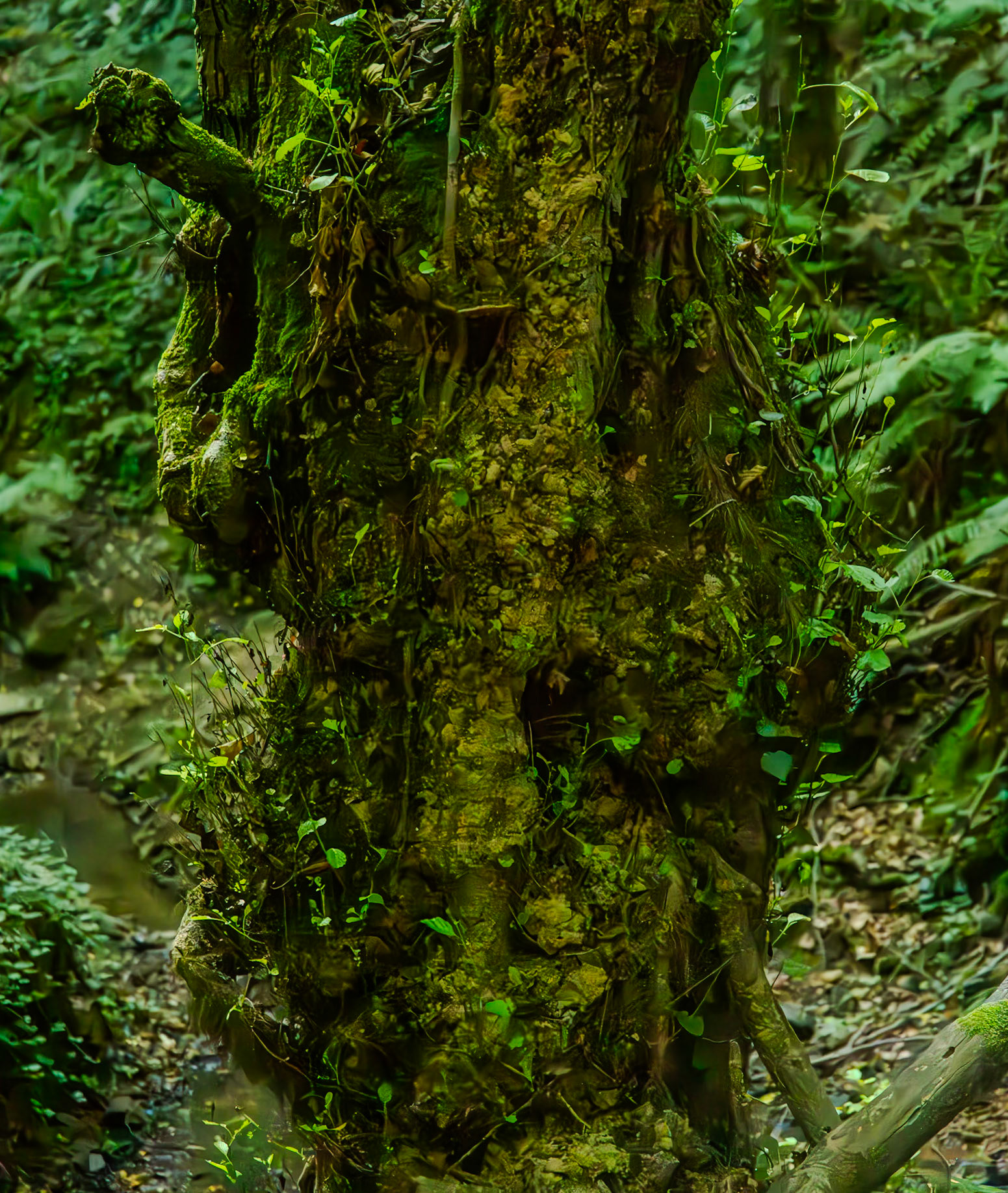 Zerzevatçı streamwalk: venerable tree
