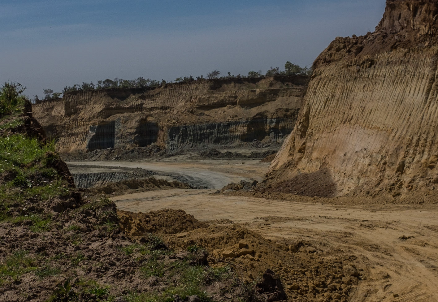 Yeniköy: Istanbul Airport under construction where once there were abandoned opencast mine-workings