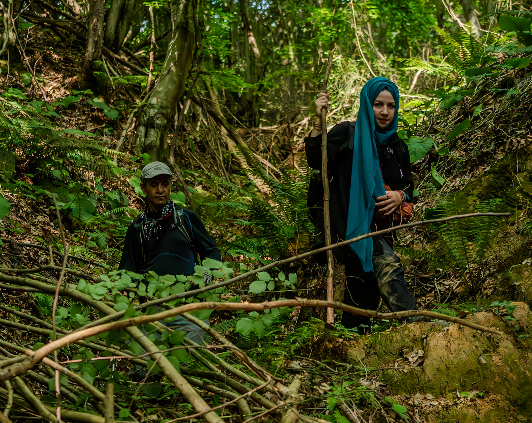 east of Zerzevatçı: heading to the stream