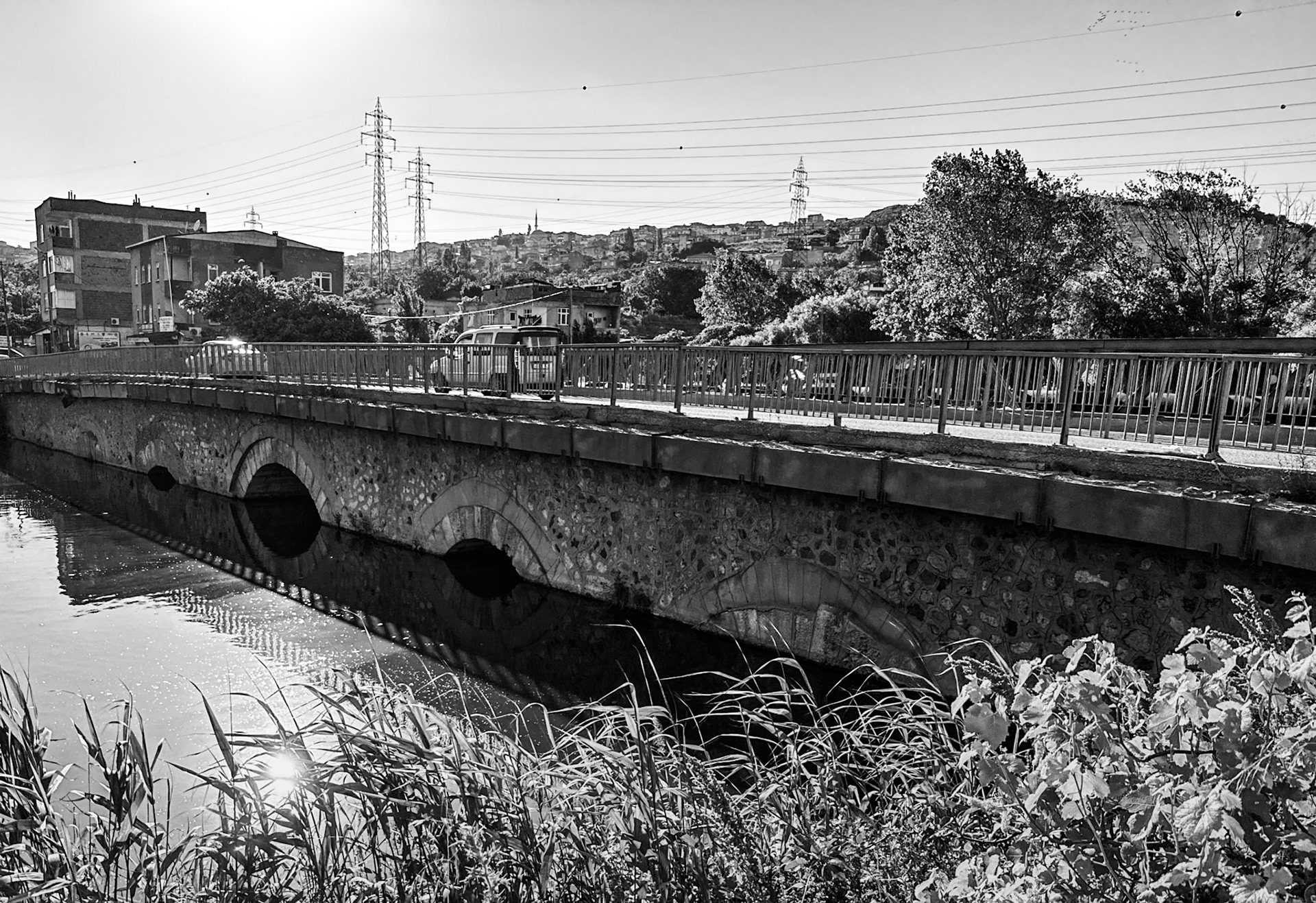 Odabaşı Ottoman bridge: view from the south
