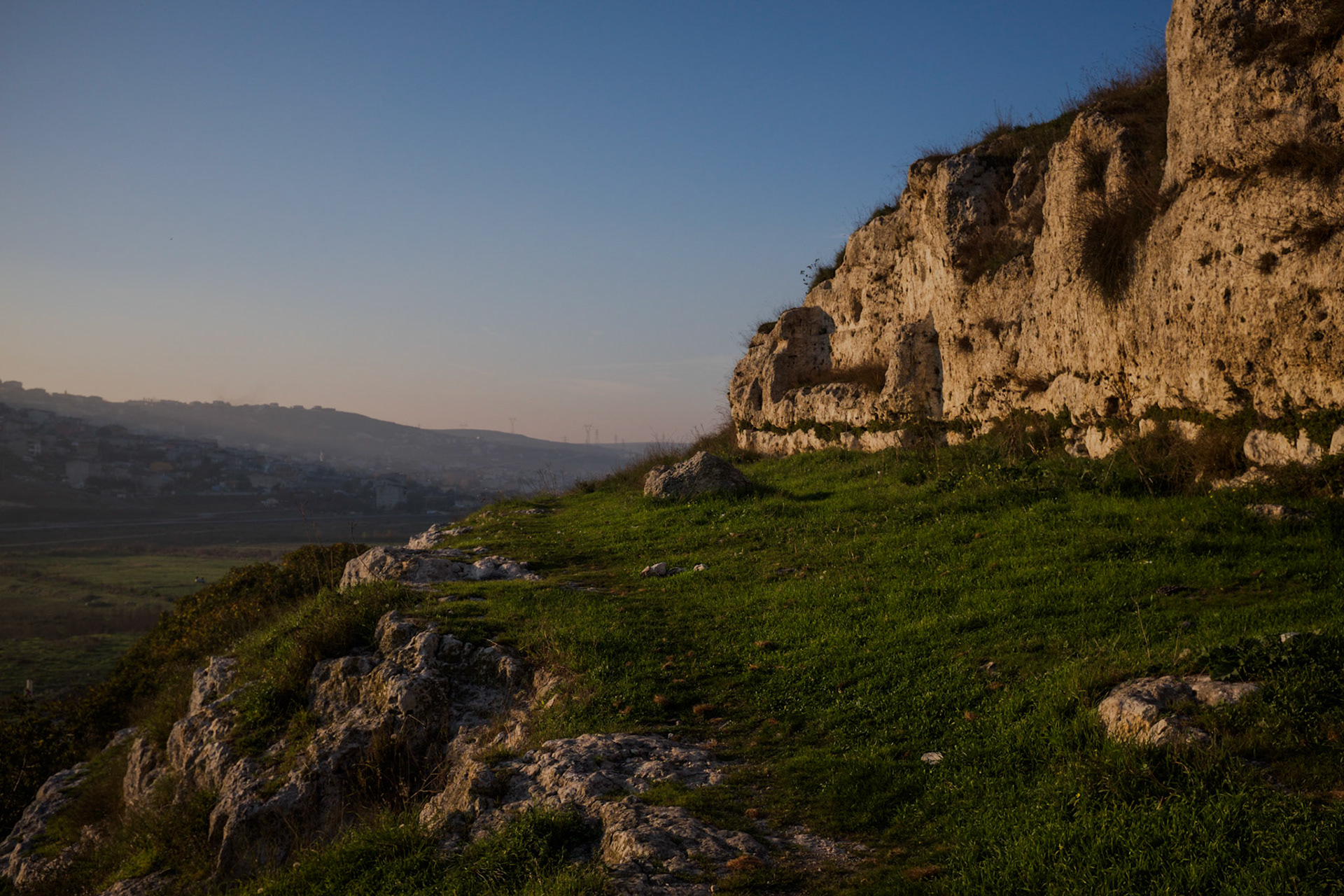Yarımburgaz cave: ancient landscape - the cave-dwellers lived in a beautiful place