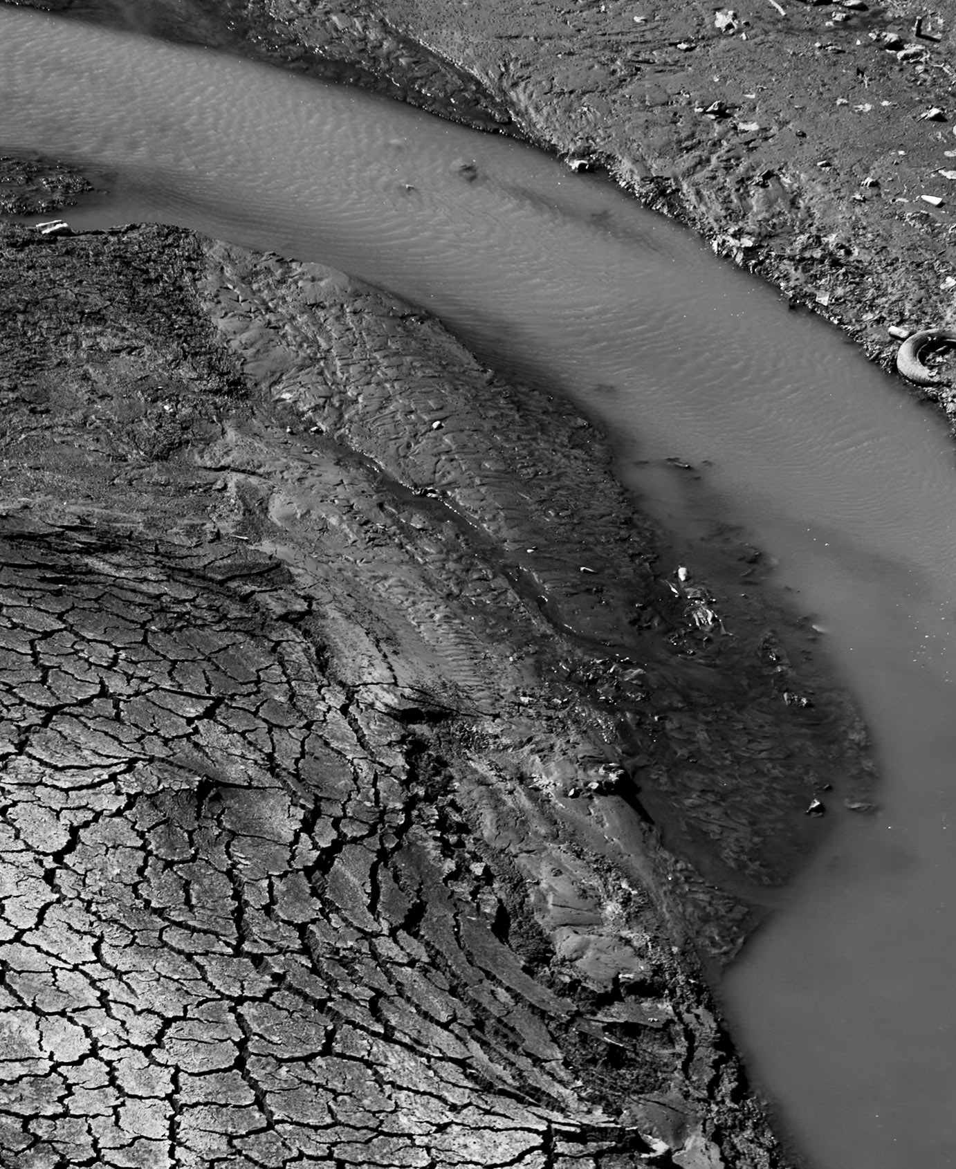 Paşaköy gorge: mud and water