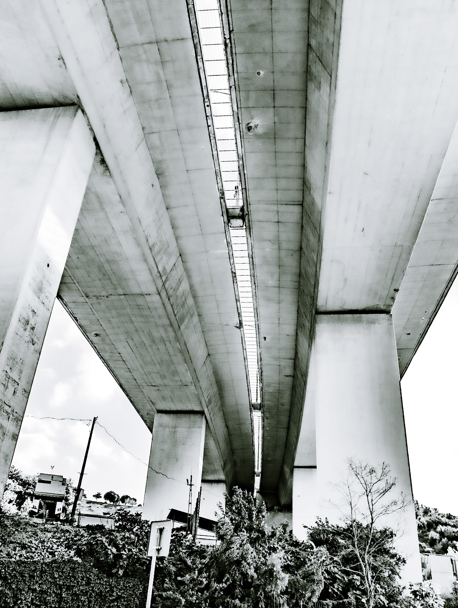 Akşemsettin: elevated highway