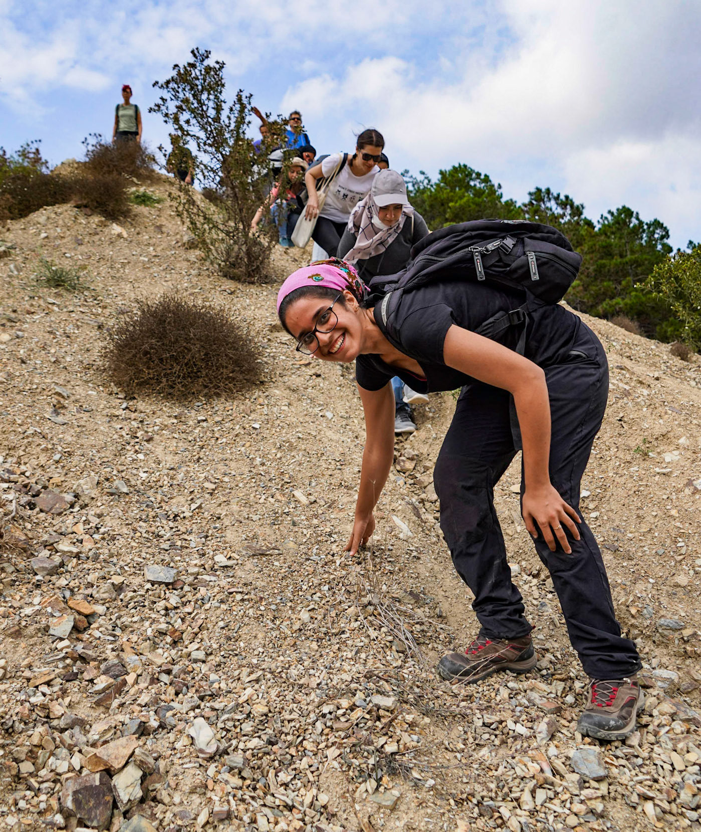 Cebeci: scrambly descent