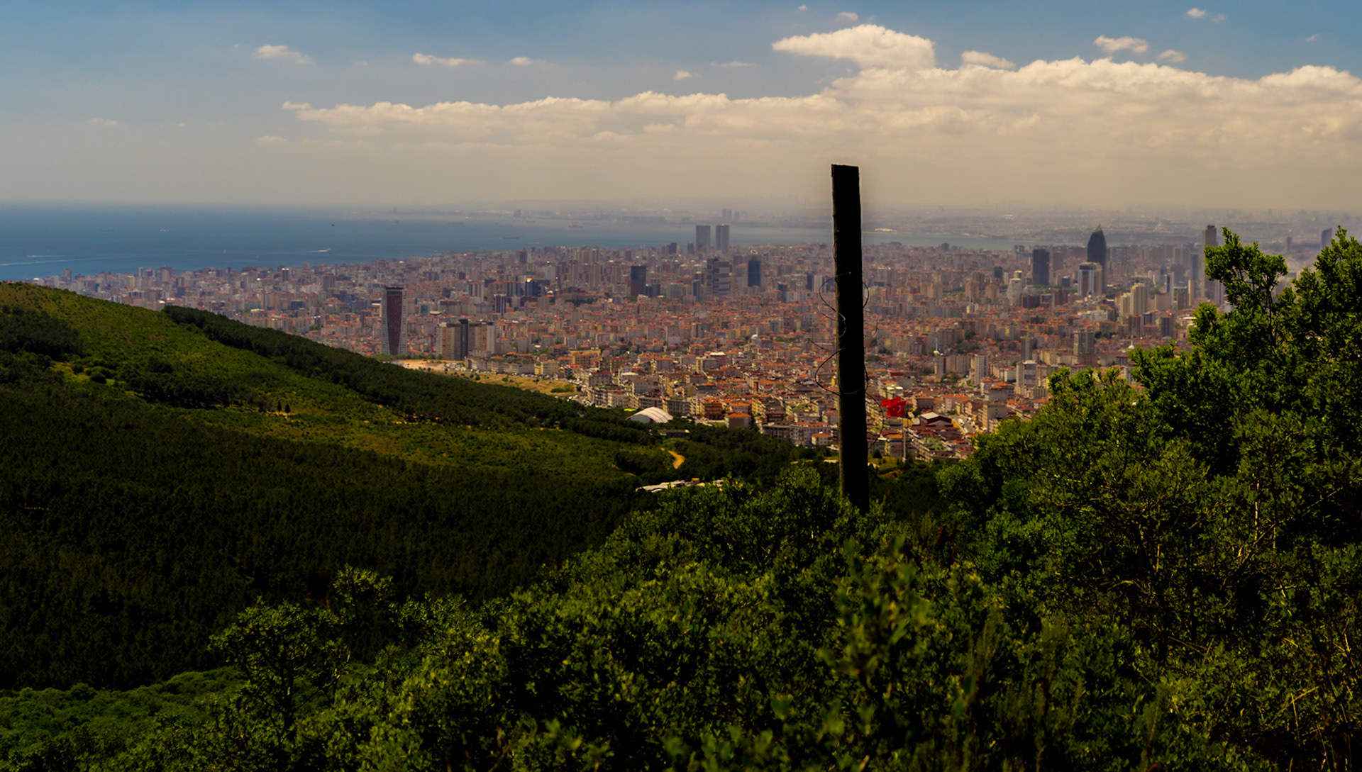 Kayışdaǧ tepesi: view southwest